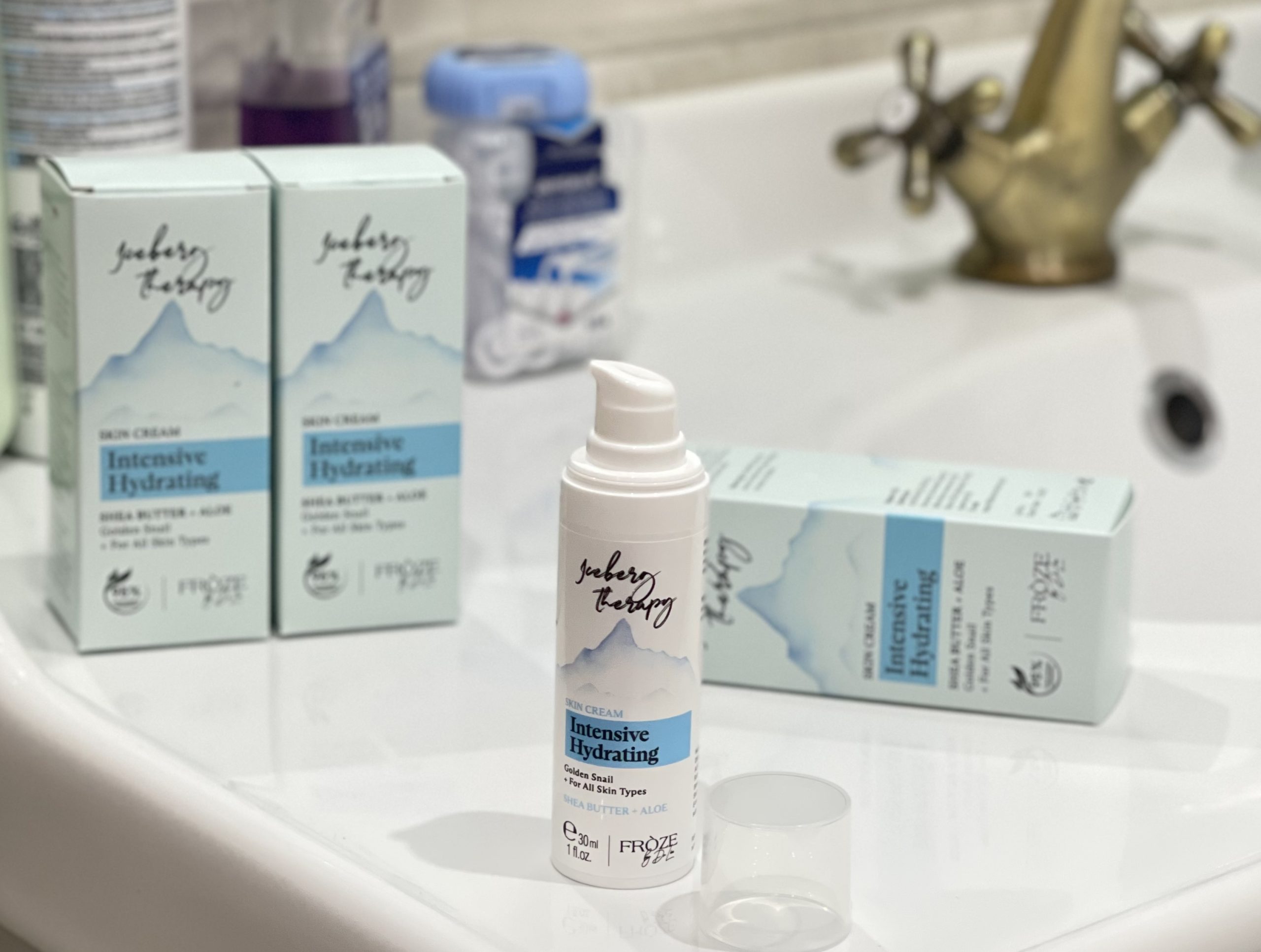 Iceberg Therapy Skin Cream: Skin rejuvenation, smoothing of wrinkles on the forehead, around the mouth and eyes