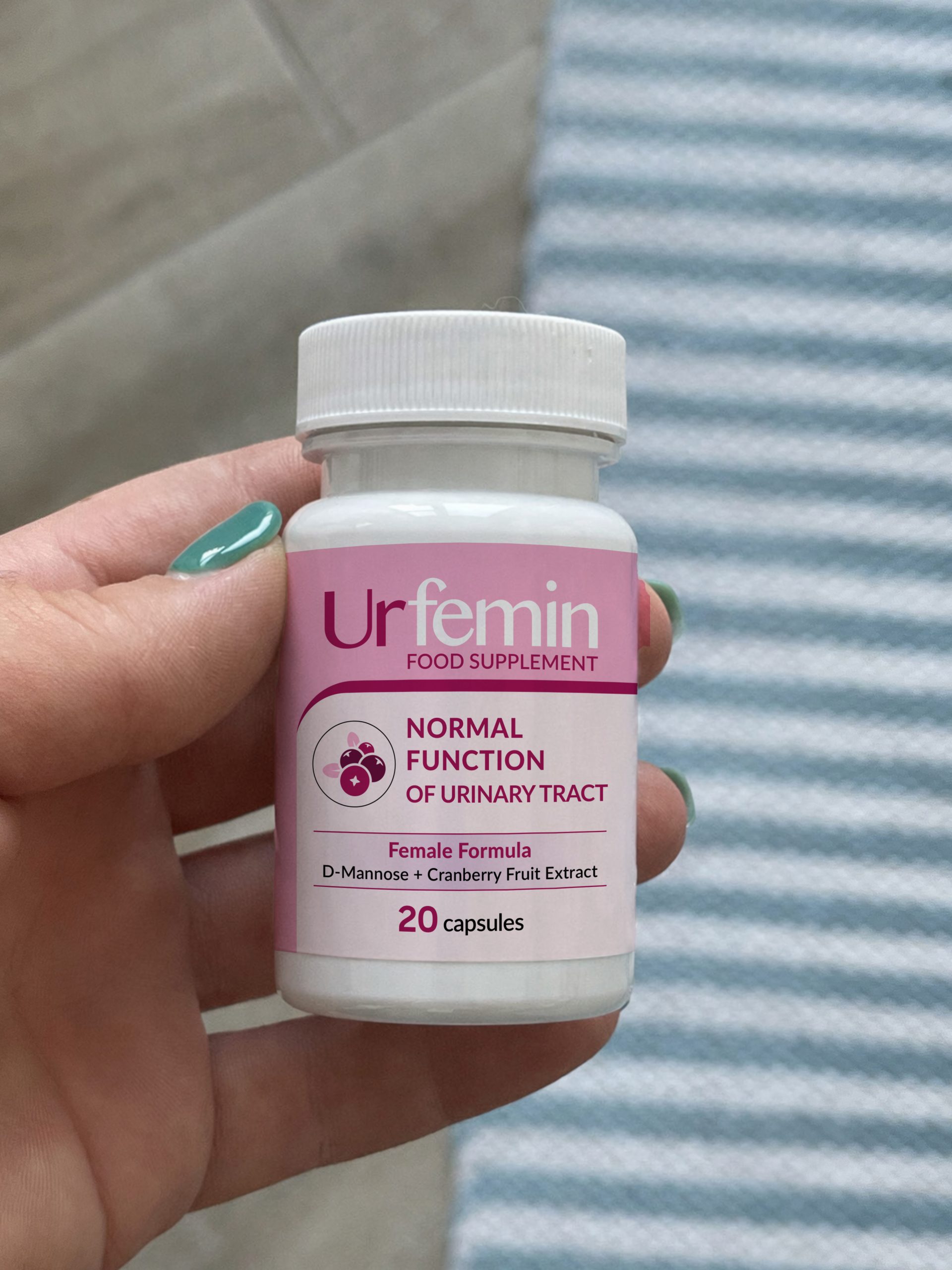 D-mannose and Urfemin for Bacterial Bladder Inflammation and Cystitis Symptoms